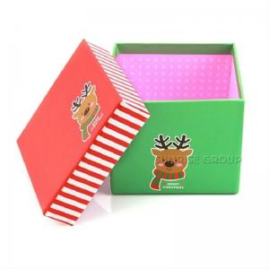 Маленькая квадратная бумажная печать Рождественская ночь Apple Подарочная коробка